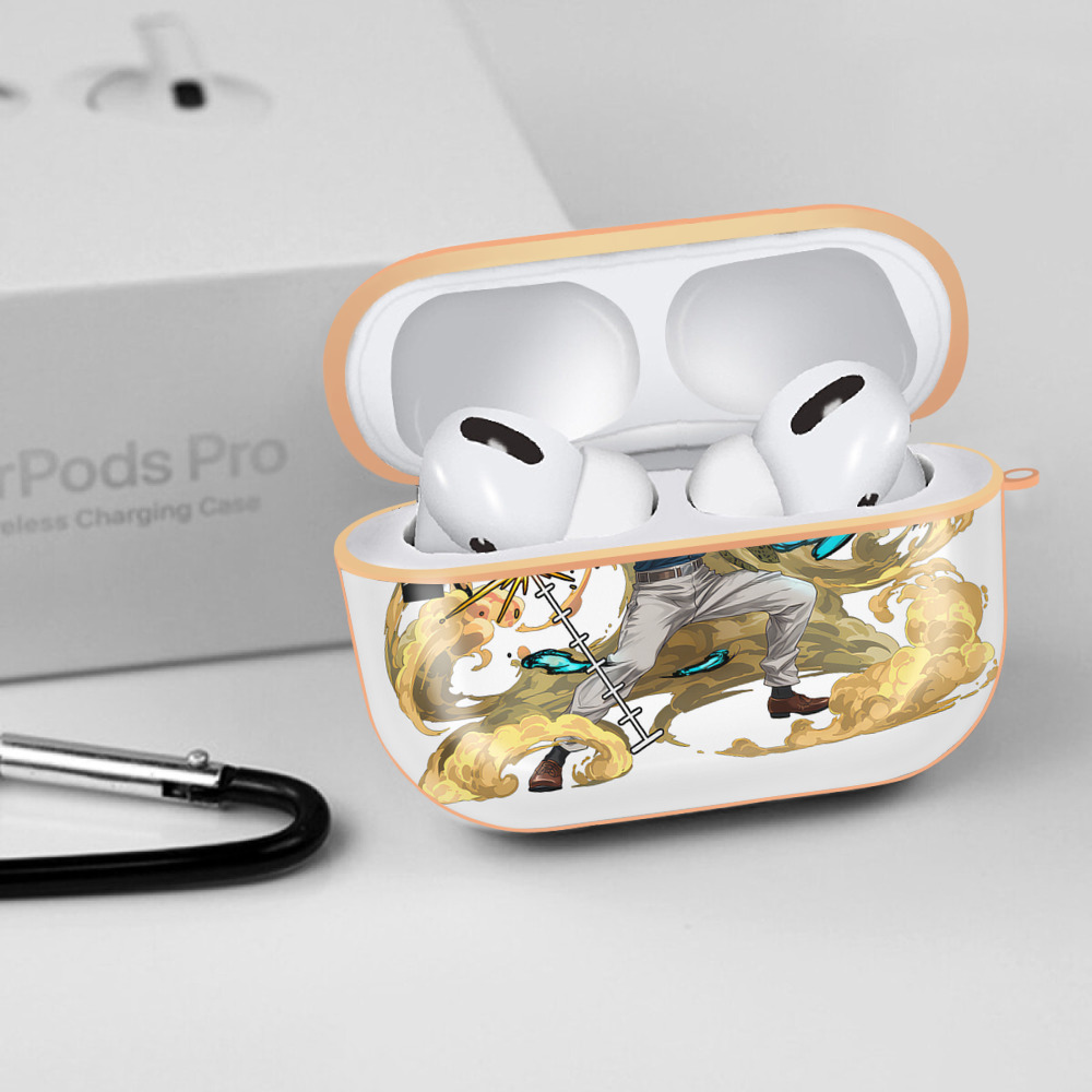 呪術廻戦 Jujutsu Kaisen 【AirPods Pro用】ハードシェル保護ケース｜耐衝撃・防指紋・カラビナ付き商品仕様