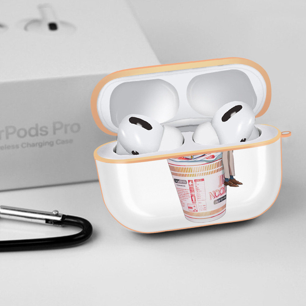 呪術廻戦 Jujutsu Kaisen 【AirPods Pro用】ハードシェル保護ケース｜耐衝撃・防指紋・カラビナ付き商品仕様