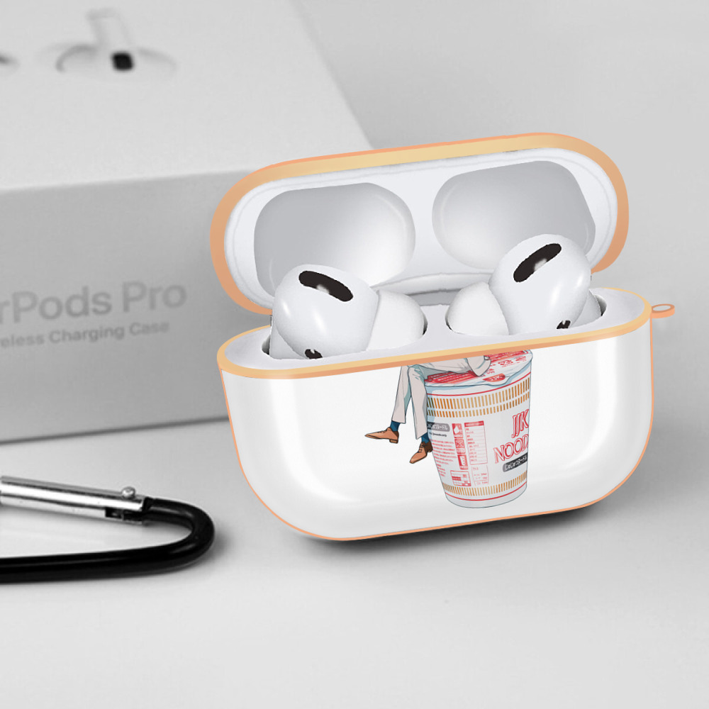 呪術廻戦 Jujutsu Kaisen 【AirPods Pro用】ハードシェル保護ケース｜耐衝撃・防指紋・カラビナ付き商品仕様