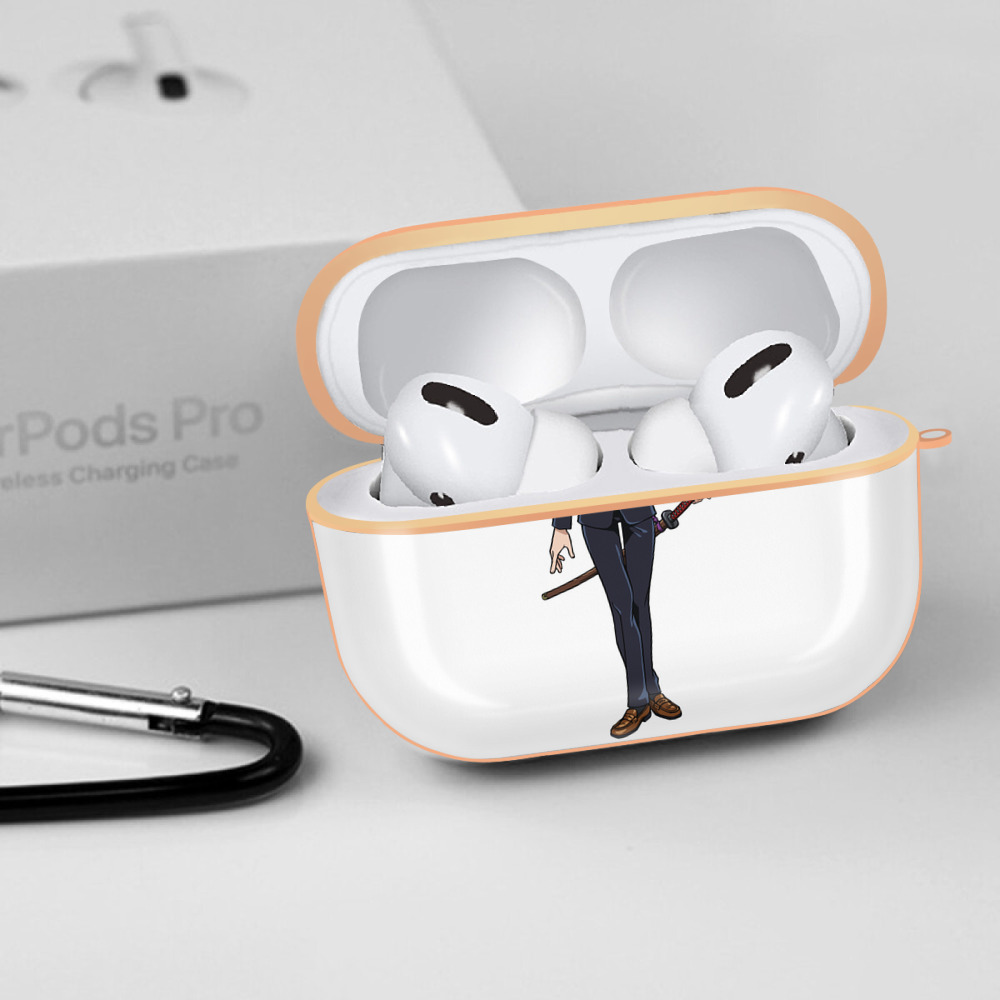 呪術廻戦 Jujutsu Kaisen 【AirPods Pro用】ハードシェル保護ケース｜耐衝撃・防指紋・カラビナ付き商品仕様