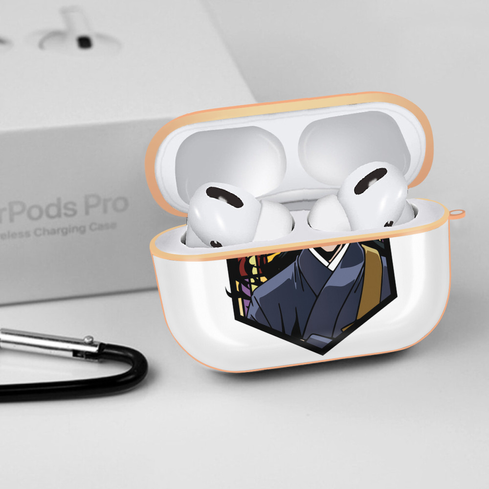 呪術廻戦 Jujutsu Kaisen 【AirPods Pro用】ハードシェル保護ケース｜耐衝撃・防指紋・カラビナ付き商品仕様