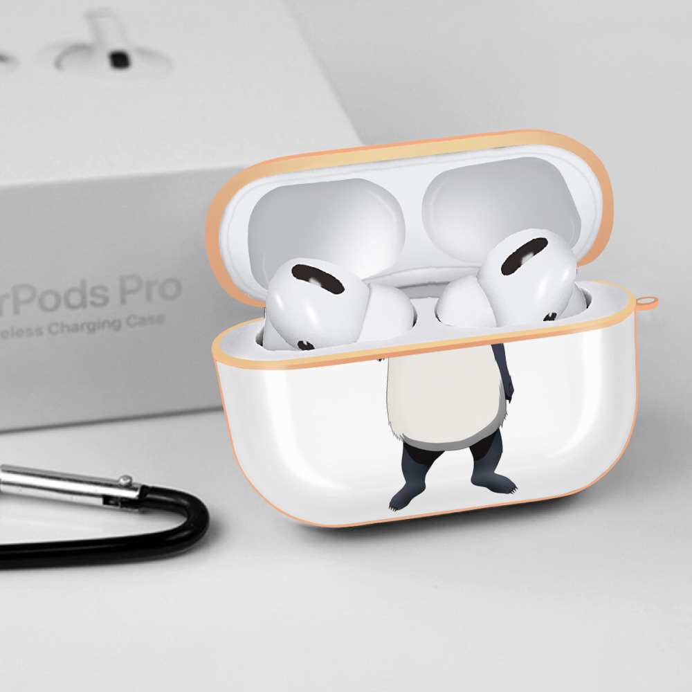 呪術廻戦 Jujutsu Kaisen 【AirPods Pro用】ハードシェル保護ケース｜耐衝撃・防指紋・カラビナ付き商品仕様
