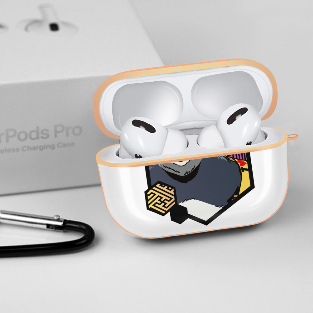 呪術廻戦 Jujutsu Kaisen 【AirPods Pro用】ハードシェル保護ケース｜耐衝撃・防指紋・カラビナ付き商品仕様