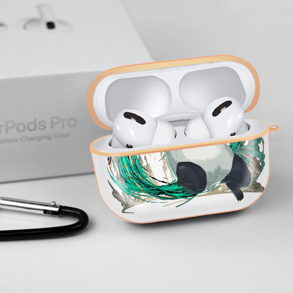 呪術廻戦 Jujutsu Kaisen 【AirPods Pro用】ハードシェル保護ケース｜耐衝撃・防指紋・カラビナ付き商品仕様