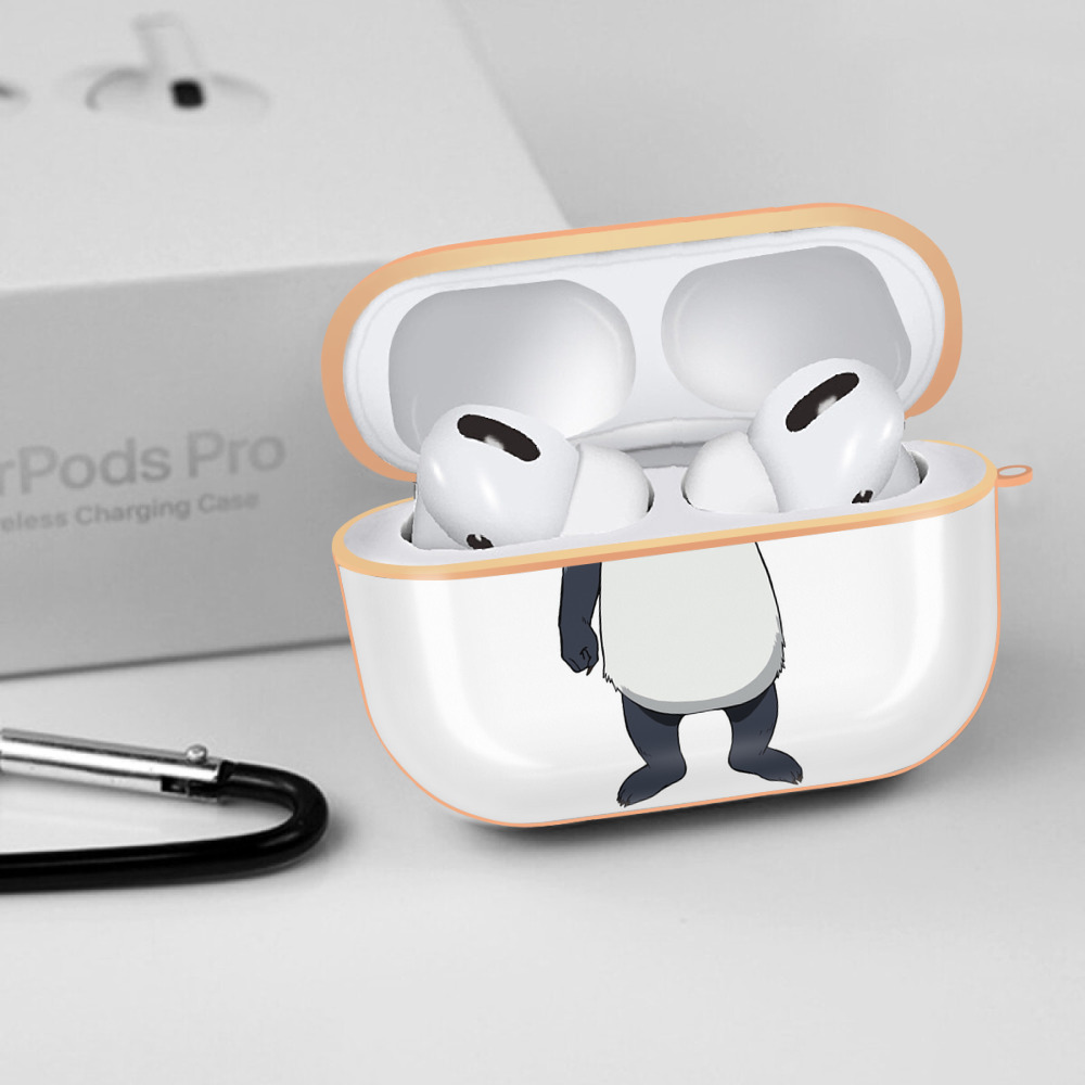 呪術廻戦 Jujutsu Kaisen 【AirPods Pro用】ハードシェル保護ケース｜耐衝撃・防指紋・カラビナ付き商品仕様