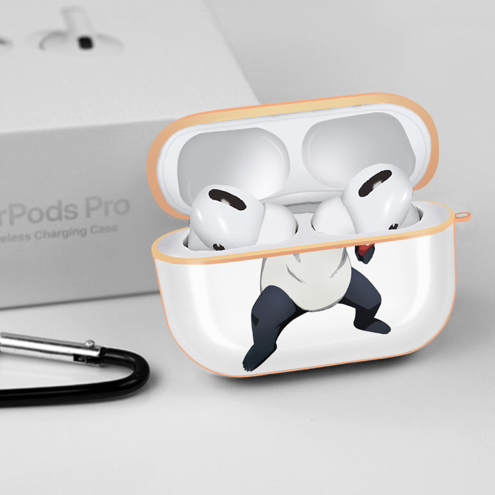 呪術廻戦 Jujutsu Kaisen 【AirPods Pro用】ハードシェル保護ケース｜耐衝撃・防指紋・カラビナ付き商品仕様