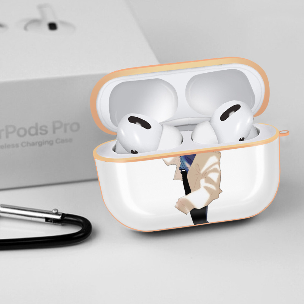 呪術廻戦 Jujutsu Kaisen 【AirPods Pro用】ハードシェル保護ケース｜耐衝撃・防指紋・カラビナ付き商品仕様