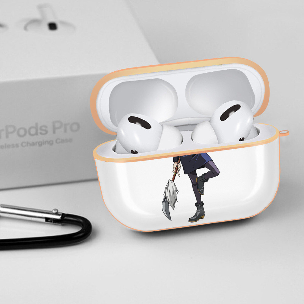 呪術廻戦 Jujutsu Kaisen 【AirPods Pro用】ハードシェル保護ケース｜耐衝撃・防指紋・カラビナ付き商品仕様