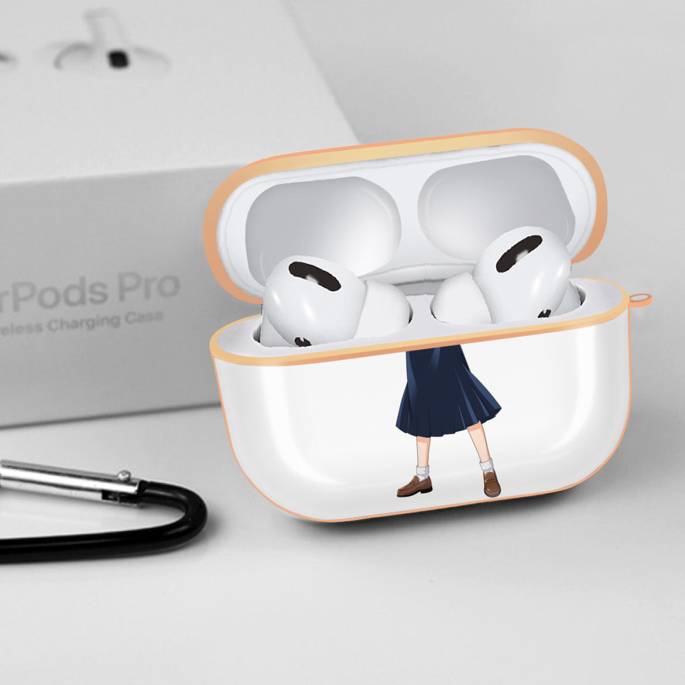 呪術廻戦 Jujutsu Kaisen 【AirPods Pro用】ハードシェル保護ケース｜耐衝撃・防指紋・カラビナ付き商品仕様