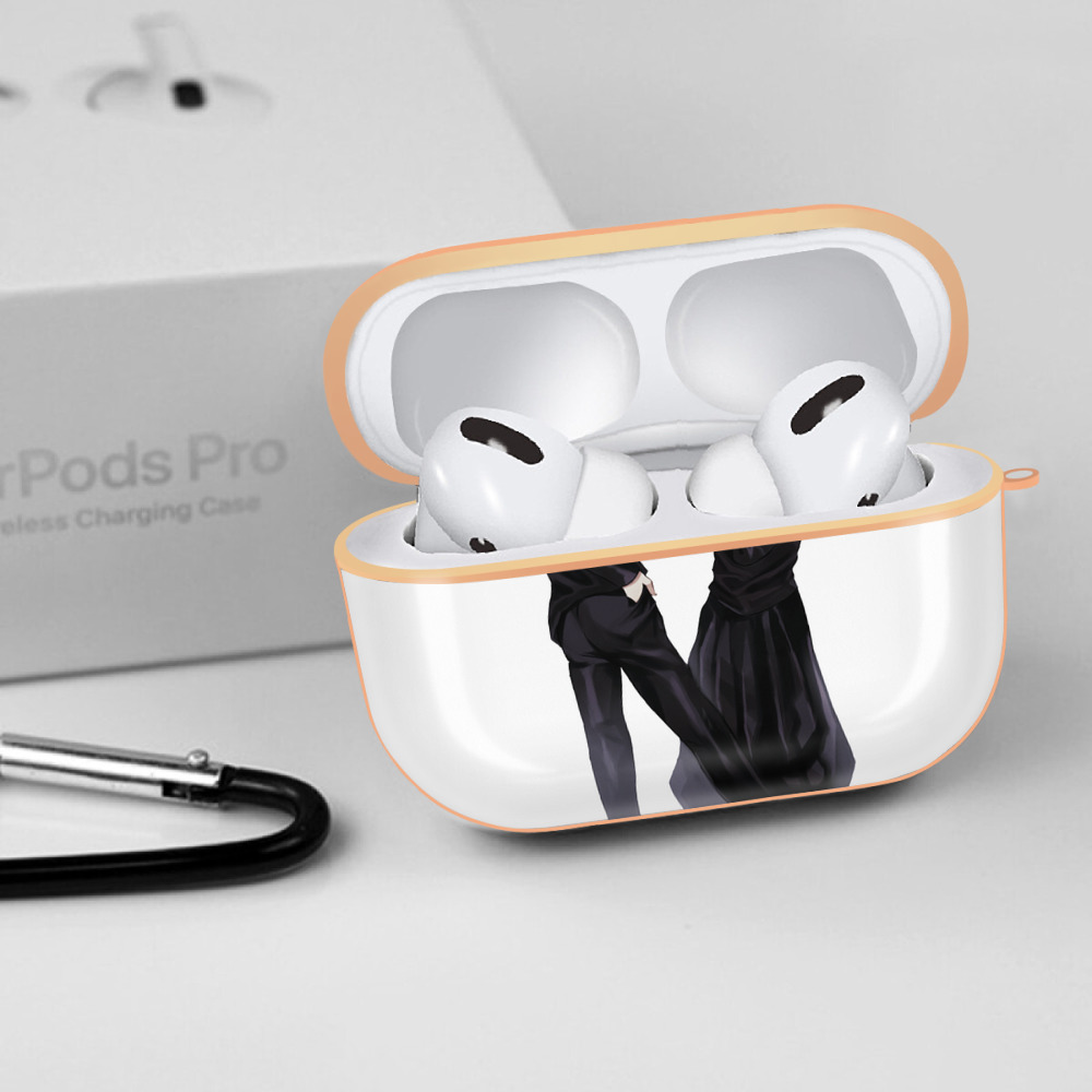 呪術廻戦 Jujutsu Kaisen 【AirPods Pro用】ハードシェル保護ケース｜耐衝撃・防指紋・カラビナ付き商品仕様