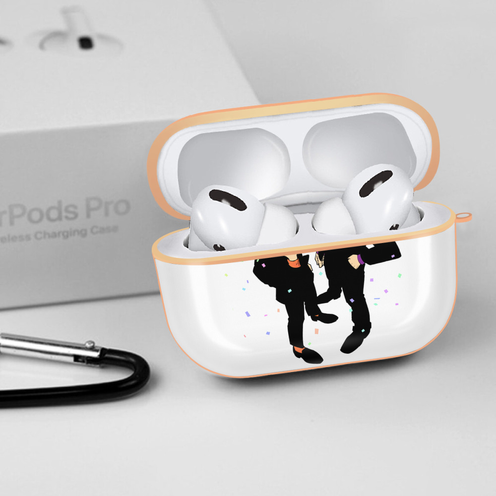 呪術廻戦 Jujutsu Kaisen 【AirPods Pro用】ハードシェル保護ケース｜耐衝撃・防指紋・カラビナ付き商品仕様