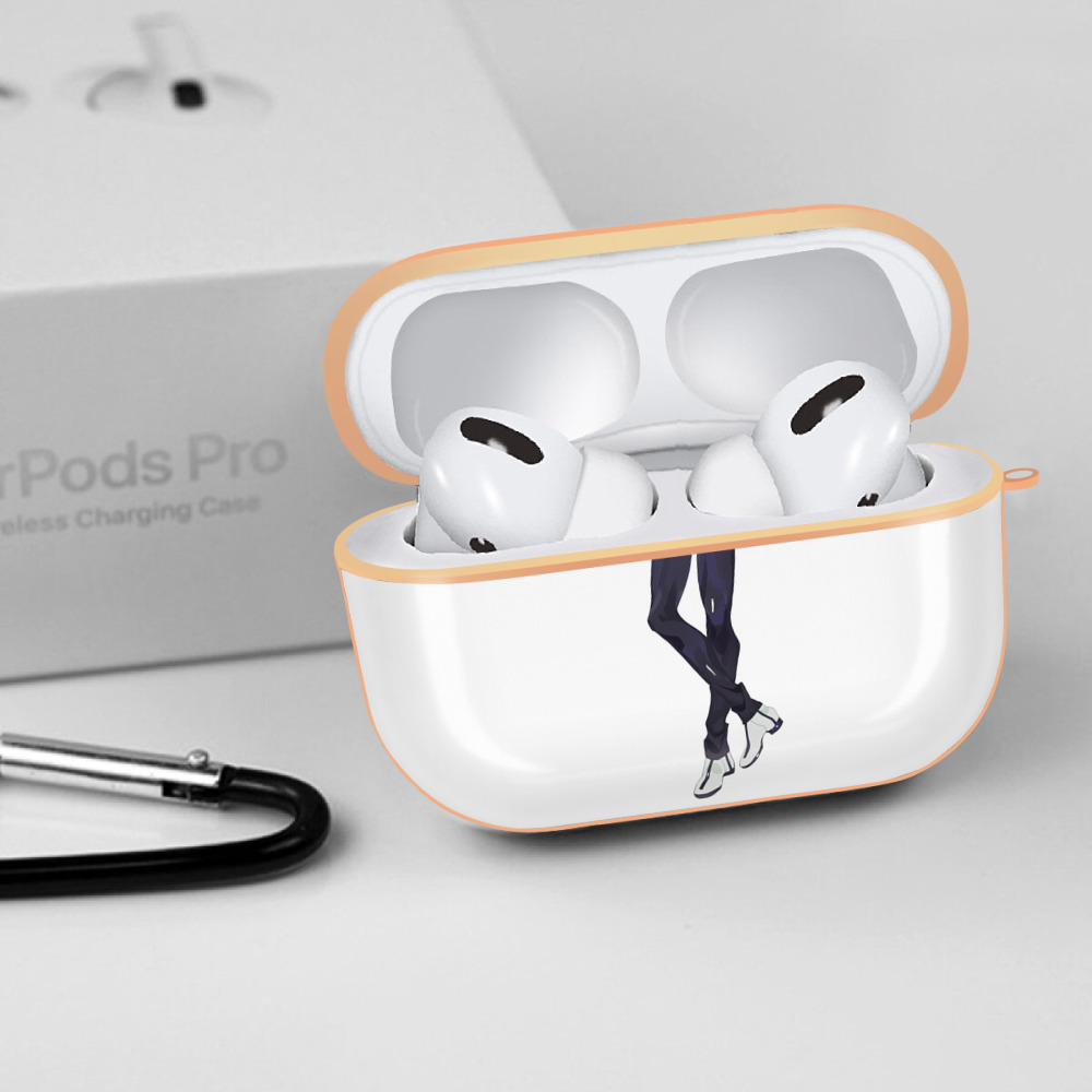呪術廻戦 Jujutsu Kaisen 【AirPods Pro用】ハードシェル保護ケース｜耐衝撃・防指紋・カラビナ付き商品仕様