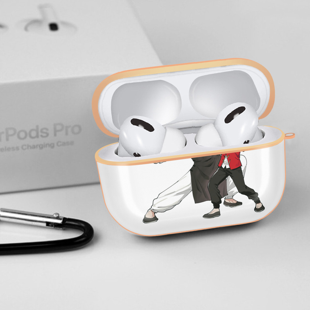 呪術廻戦 Jujutsu Kaisen 【AirPods Pro用】ハードシェル保護ケース｜耐衝撃・防指紋・カラビナ付き商品仕様