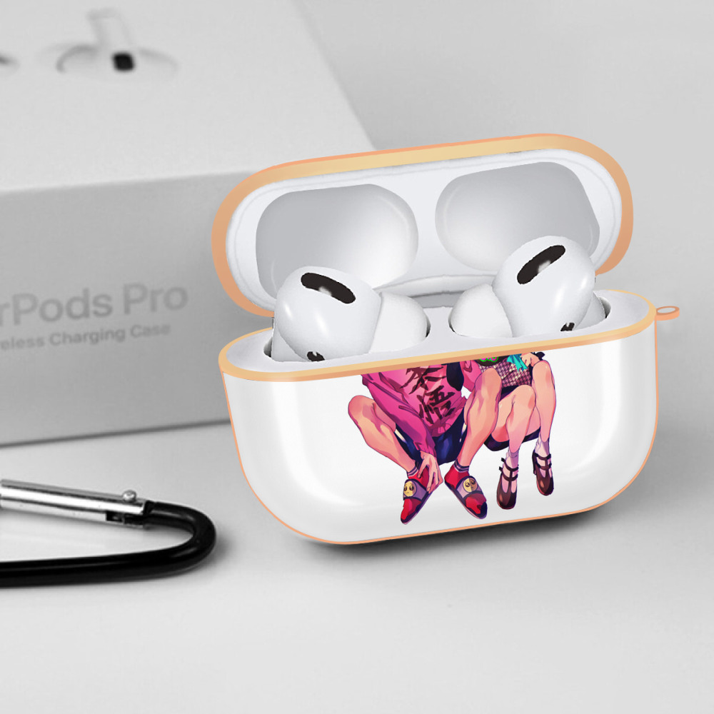呪術廻戦 Jujutsu Kaisen 【AirPods Pro用】ハードシェル保護ケース｜耐衝撃・防指紋・カラビナ付き商品仕様