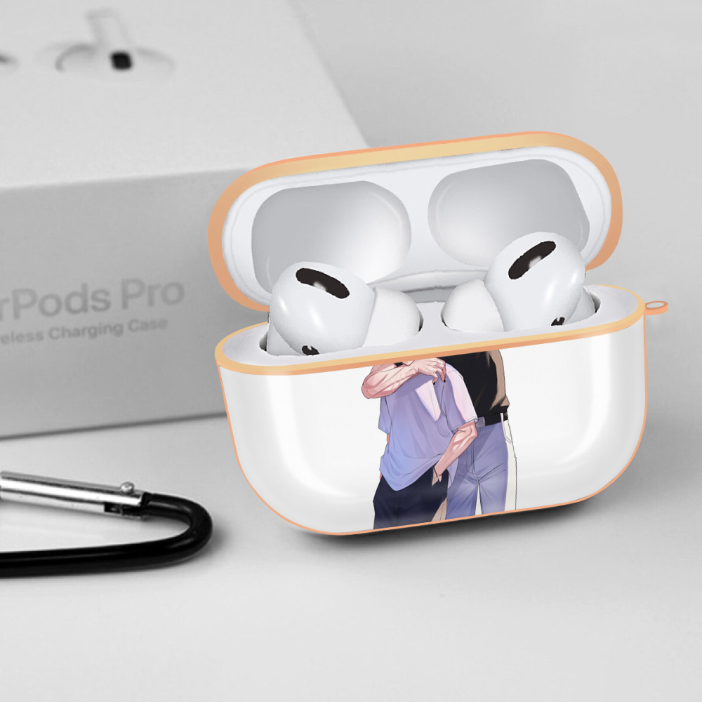 呪術廻戦 Jujutsu Kaisen 【AirPods Pro用】ハードシェル保護ケース｜耐衝撃・防指紋・カラビナ付き商品仕様