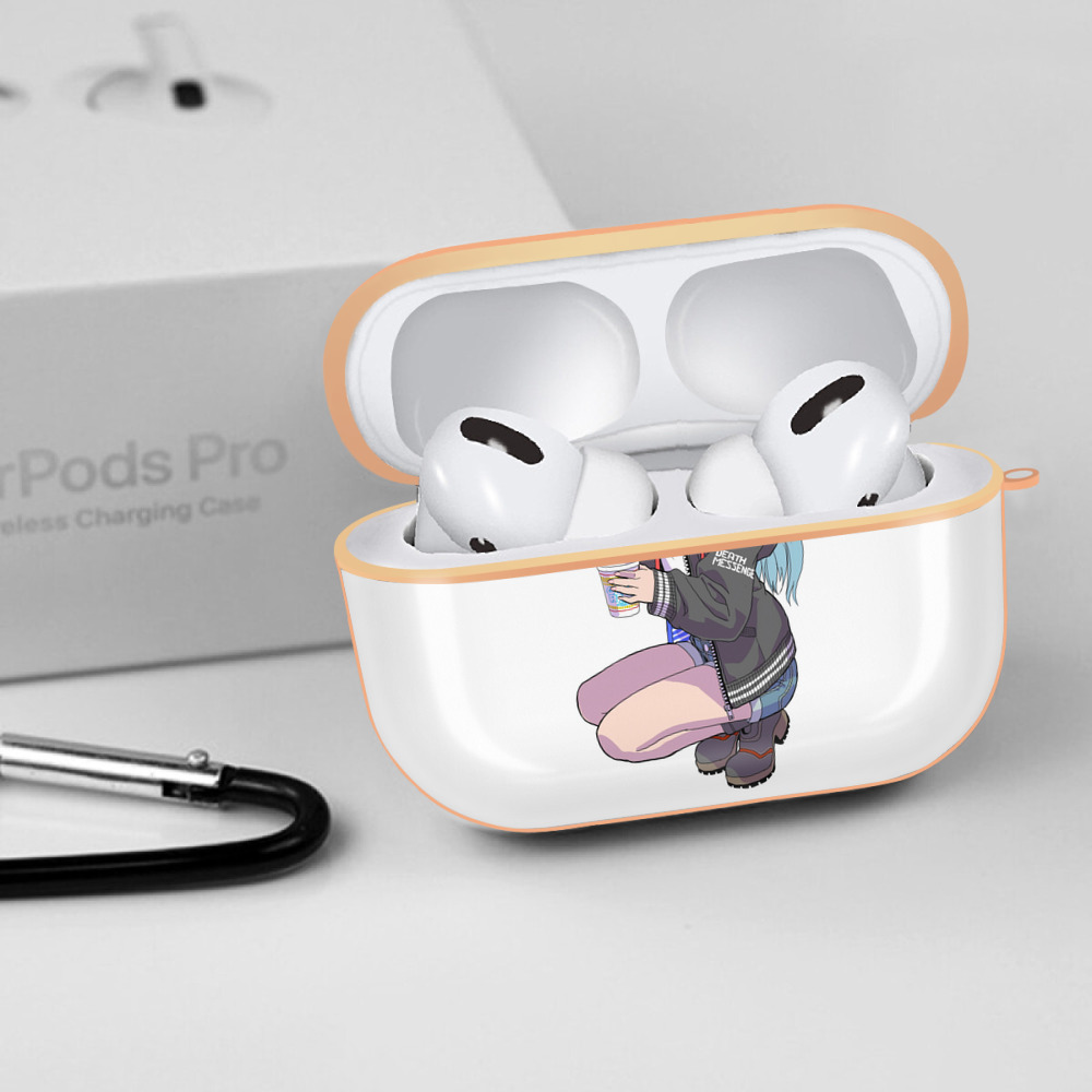 呪術廻戦 Jujutsu Kaisen 【AirPods Pro用】ハードシェル保護ケース｜耐衝撃・防指紋・カラビナ付き商品仕様