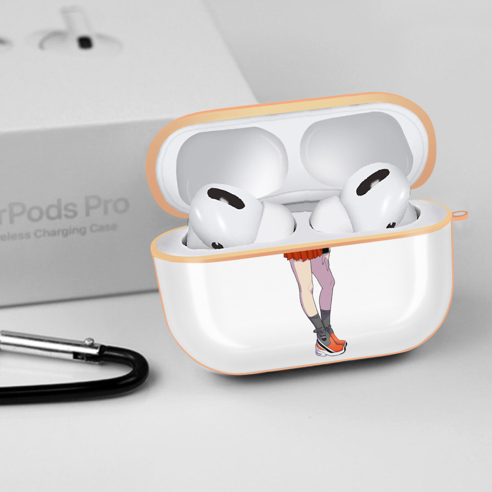 呪術廻戦 Jujutsu Kaisen 【AirPods Pro用】ハードシェル保護ケース｜耐衝撃・防指紋・カラビナ付き商品仕様