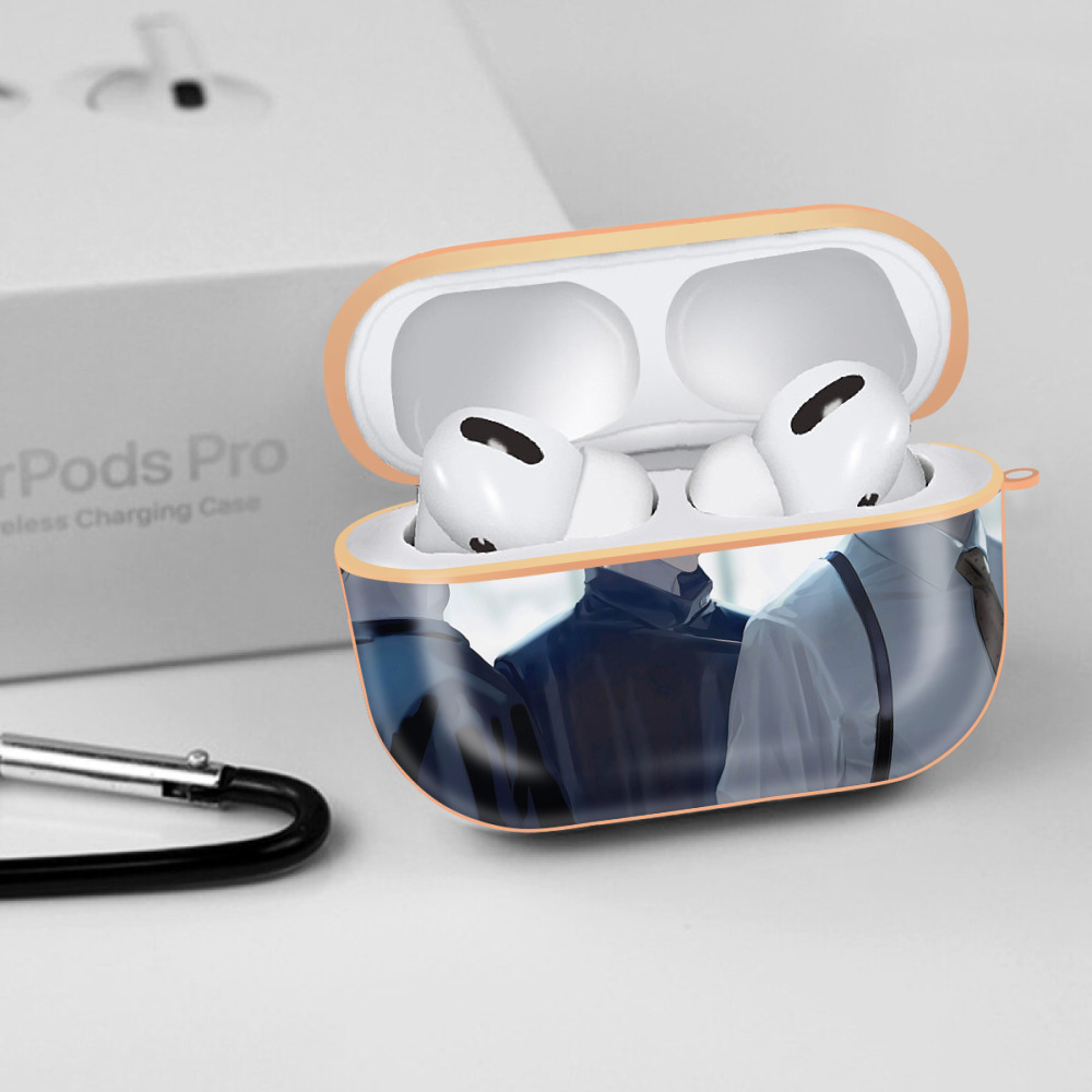 呪術廻戦 Jujutsu Kaisen 【AirPods Pro用】ハードシェル保護ケース｜耐衝撃・防指紋・カラビナ付き商品仕様