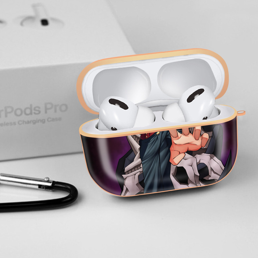 呪術廻戦 Jujutsu Kaisen 【AirPods Pro用】ハードシェル保護ケース｜耐衝撃・防指紋・カラビナ付き商品仕様