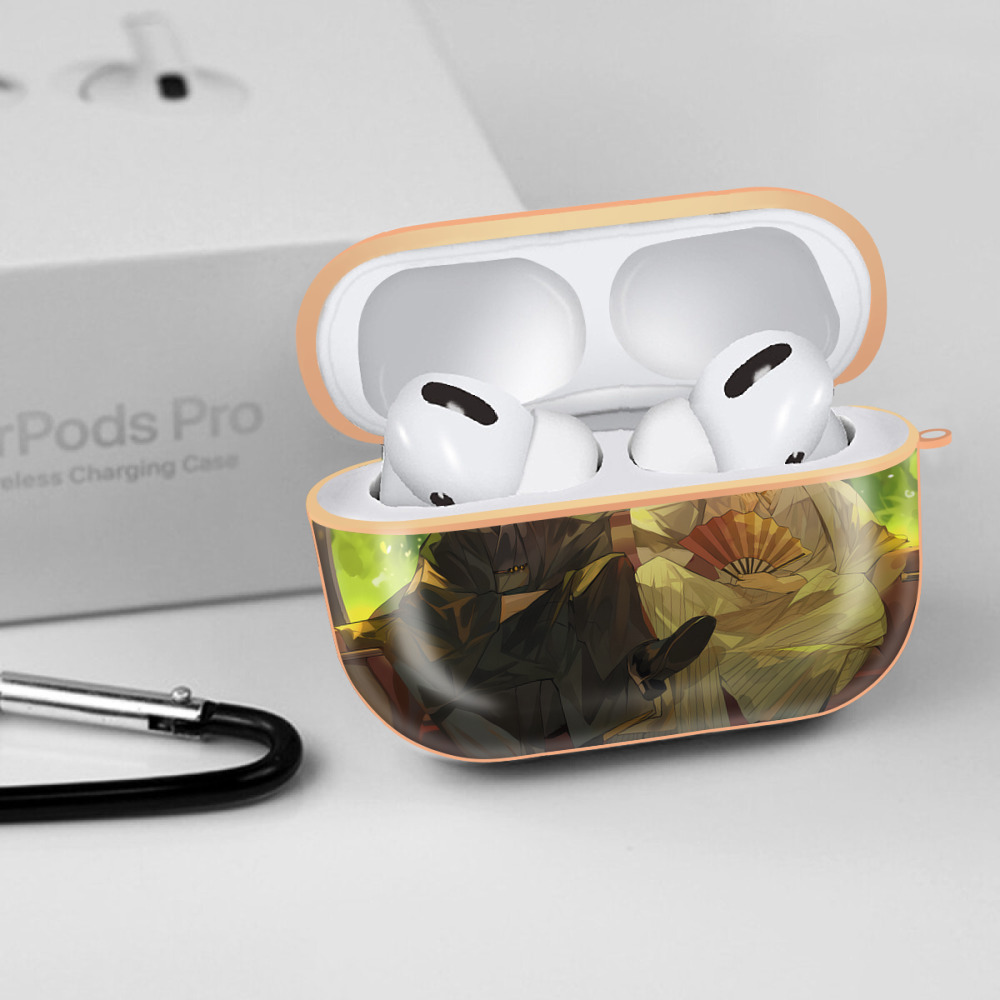 呪術廻戦 Jujutsu Kaisen 【AirPods Pro用】ハードシェル保護ケース｜耐衝撃・防指紋・カラビナ付き商品仕様